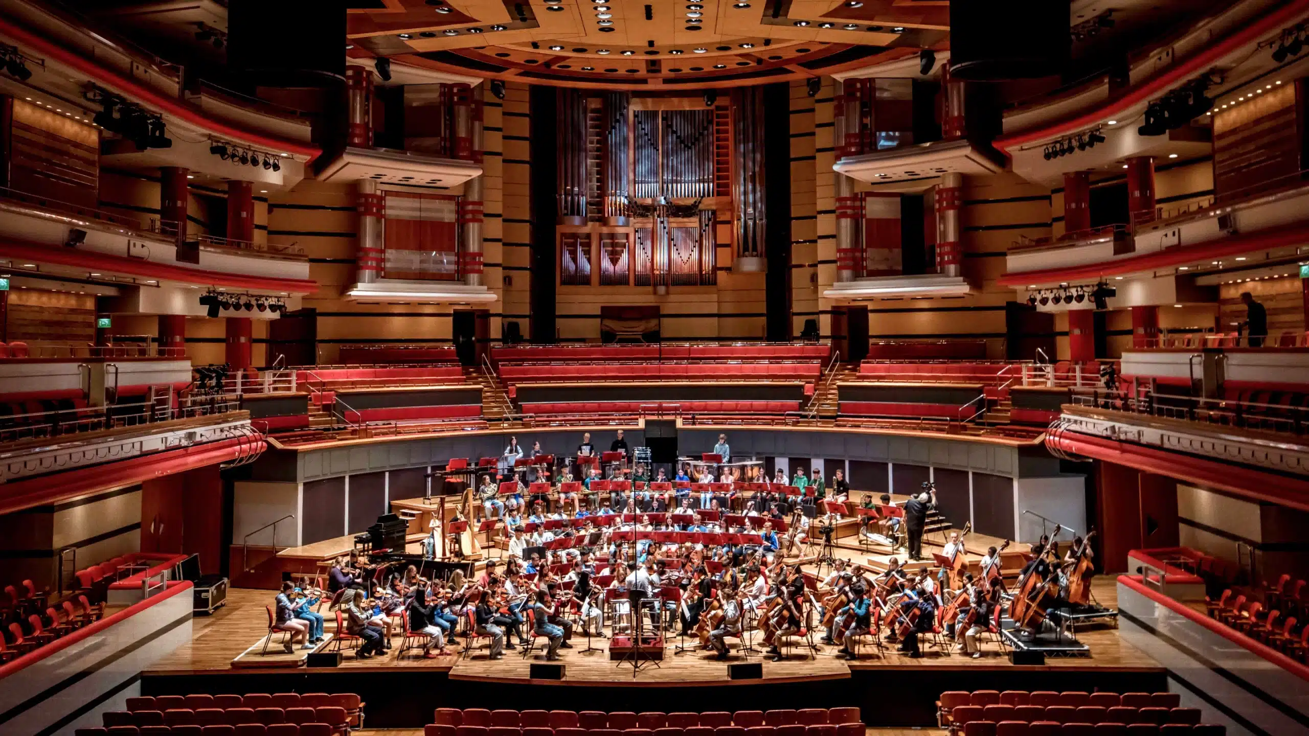 National Children's Orchestras — EV-ENTZ equipment in action