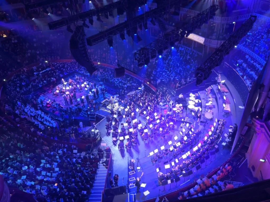 Royal Albert Hall — EV-ENTZ equipment in action