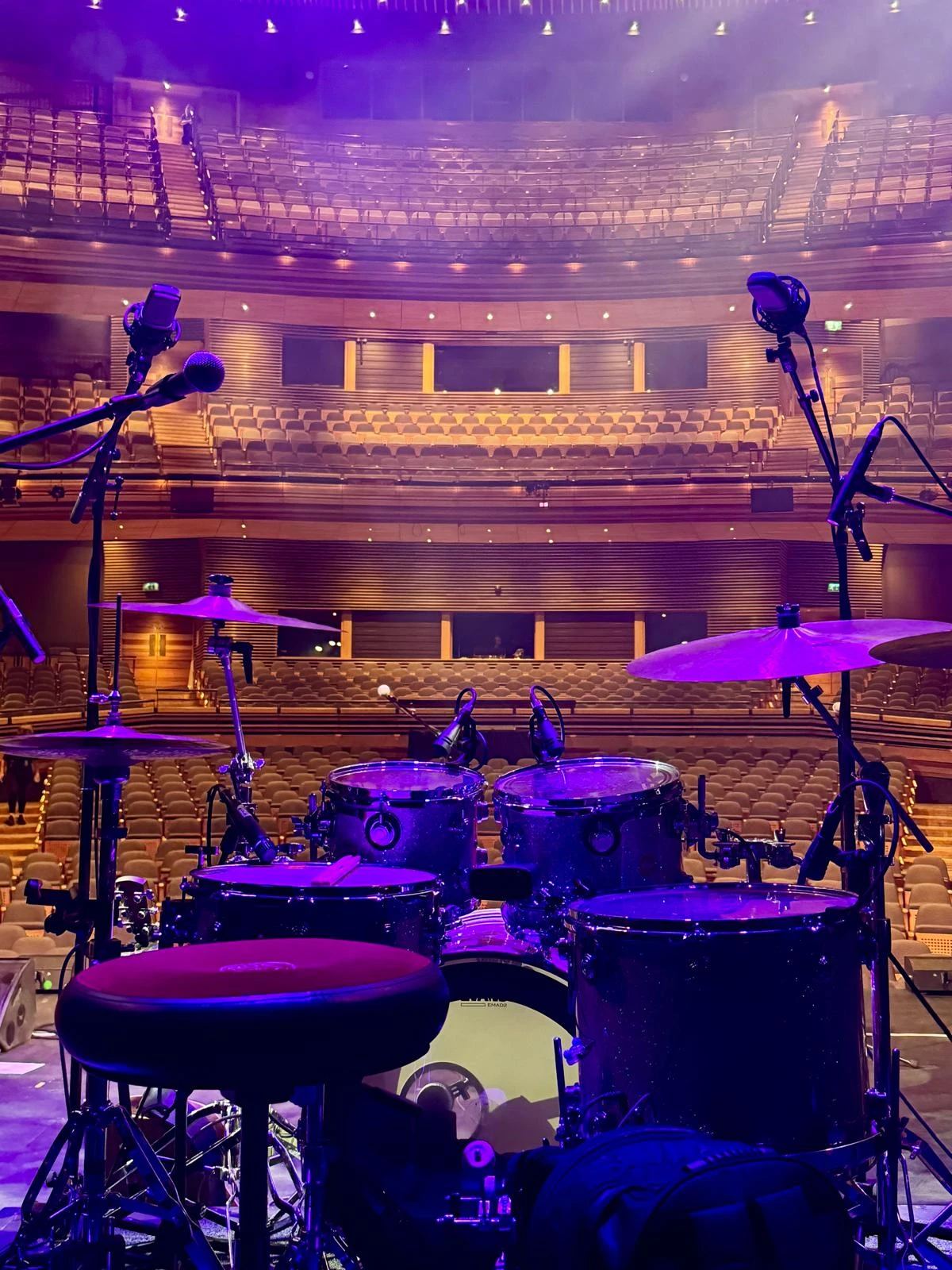 Wales Millennium Centre — EV-ENTZ equipment in action